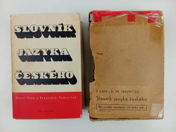 František Trávníček: Slovník jazyka českého