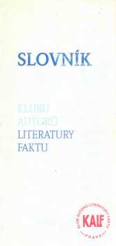 Slovník Klubu autorů literatury faktu