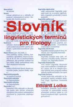 Slovník lingvistických termínů pro filology
