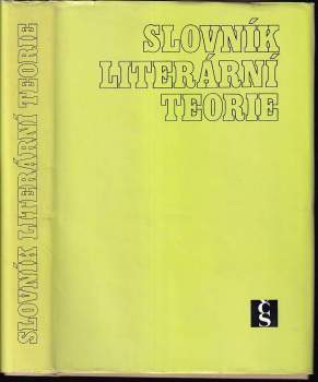 Slovník literární teorie
