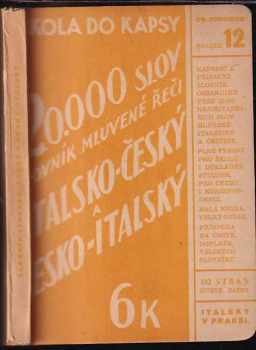 Slovník mluvené řeči italsko-český, česko-italský