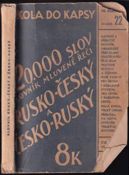 Slovník mluvené řeči rusko-český, česko-ruský