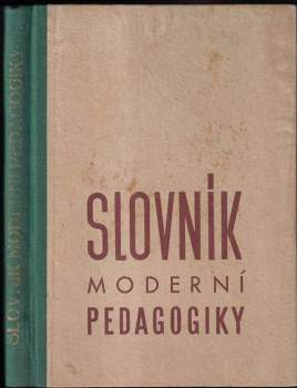 Slovník moderní pedagogiky
