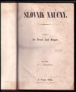 František Ladislav Rieger: Slovník naučný 2 - C - Ezzelino