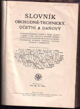 Slovník obchodně-technický, účetní a daňový