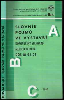Jiří Duda: Slovník pojmů ve výstavbě
