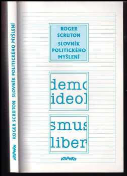 Roger Scruton: Slovník politického myšlení