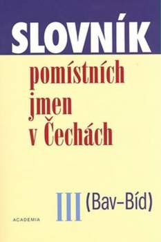 Slovník pomístních jmen v Čechách