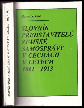 Slovník představitelů zemské samosprávy v Čechách v letech 1861-1913