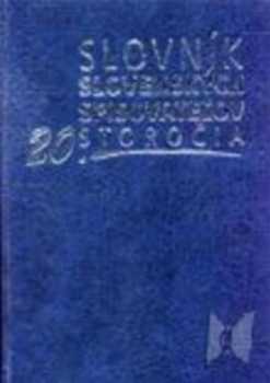 Slovník slovenských spisovateľov 20. storočia