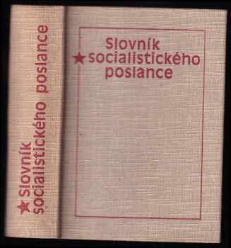 Slovník socialistického poslance