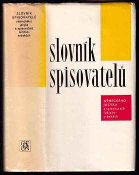 Slovník spisovatelů německého jazyka a spisovatelů lužickosrbských