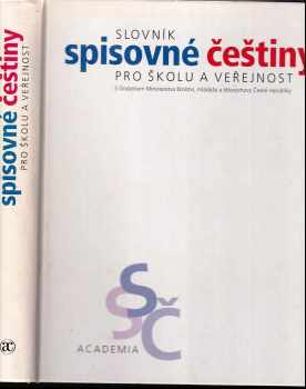 Slovník spisovné češtiny pro školu a veřejnost