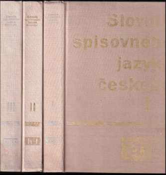 Bohuslav Havránek: Slovník spisovného jazyka českého