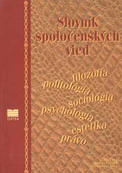 Slovník spoločenských vied