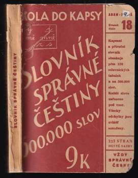 Slovník správné češtiny