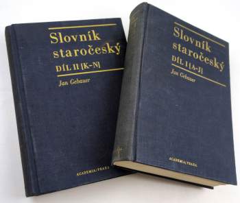Jan Gebauer: Slovník staročeský