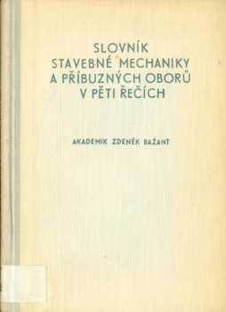 Slovník stavebné mechaniky a příbuzných oborů v pěti řečích