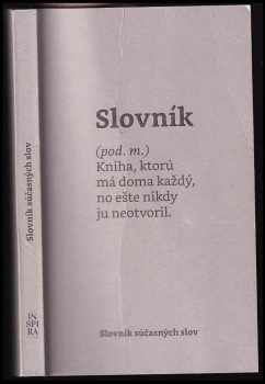 Slovník súčasných slov : 1