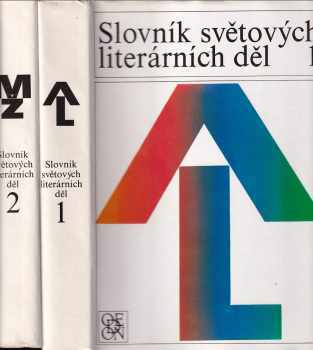 Vladimír Macura: Slovník světových literárních děl - KOMPLET 1+2