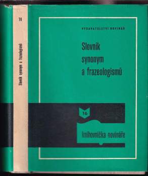 Slovník synonym a frazeologismů