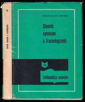 Slovník synonym a frazeologismů