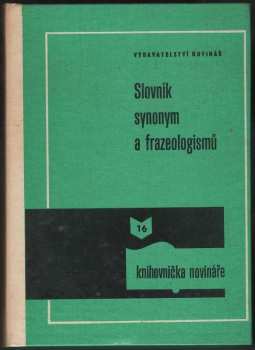 Slovník synonym a frazeologismů