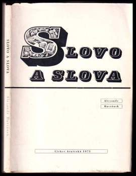 Slovo a slova