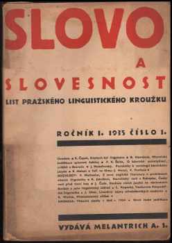 Slovo a slovesnost