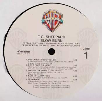 T.G. Sheppard: Slow Burn