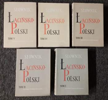 Slownik Lacinsko-polski, Tom 1 - 5