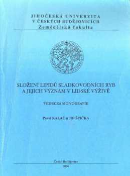 Složení lipidů sladkovodních ryb a jejich význam v lidské výživě