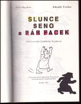 Petr Markov: Slunce, seno a pár facek