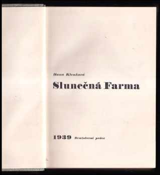 Hana Klenková: Slunečná Farma