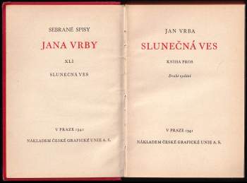 Jan Vrba: Slunečná ves