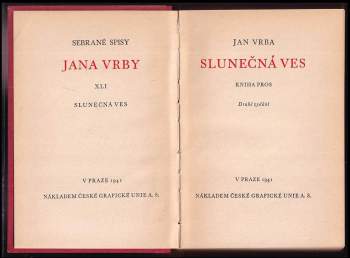 Jan Vrba: Slunečná ves