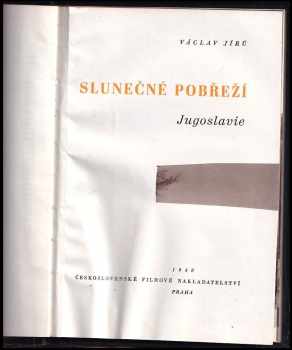 Václav Jírů: Slunečné pobřeží Jugoslavie