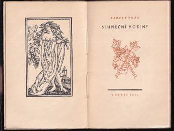 Karel Toman: Sluneční hodiny