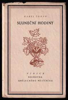 Karel Toman: Sluneční hodiny