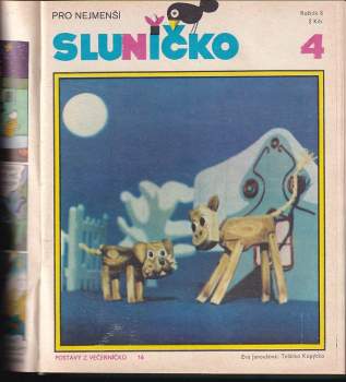 Jiří Žáček: SLUNÍČKO 1973 - 1975, 7. ročník (5. - 12. díl) + 8. ročník (1. - 12. díl, bez 7. dílu!) + 9. ročník (1. - 4. díl)
