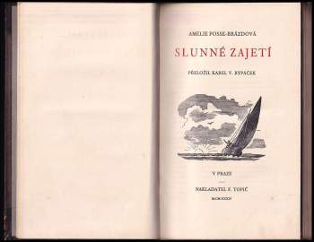 Amelie Posse-Brázdová: Slunné zajetí