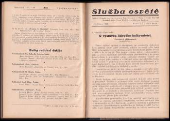 Služba osvětě