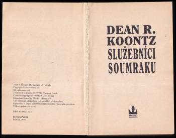 Dean R Koontz: Služebníci soumraku