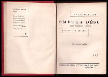 Edgar Wallace: Smečka děsu