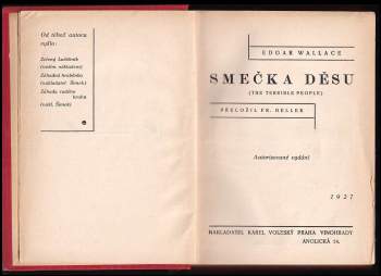Edgar Wallace: Smečka děsu