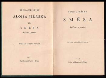 Alois Jirásek: Směsa