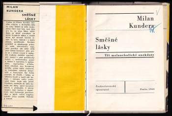 Milan Kundera: Směšné lásky