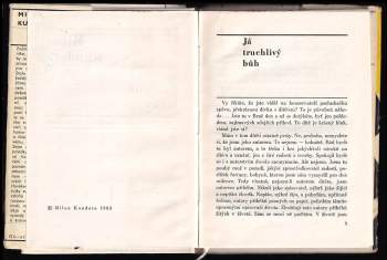 Milan Kundera: Směšné lásky