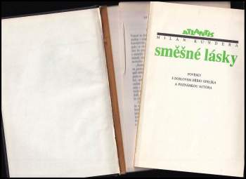 Milan Kundera: Směšné lásky