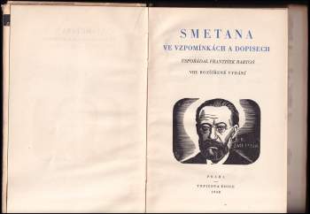 Bedřich Smetana: Smetana ve vzpomínkách a dopisech